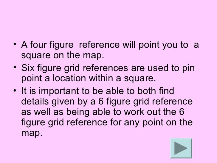 6 figure grid references