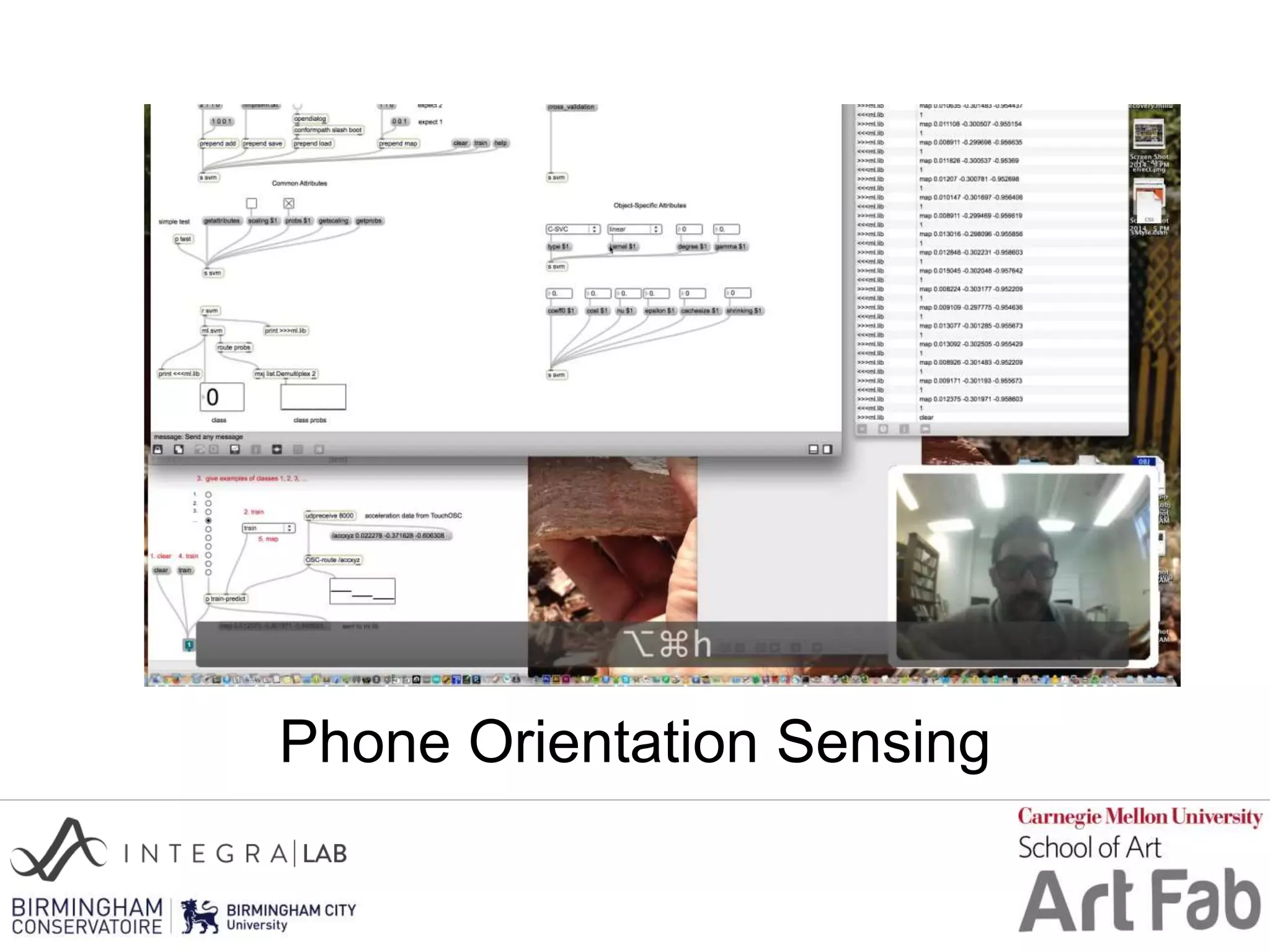 Phone Orientation Sensing
 