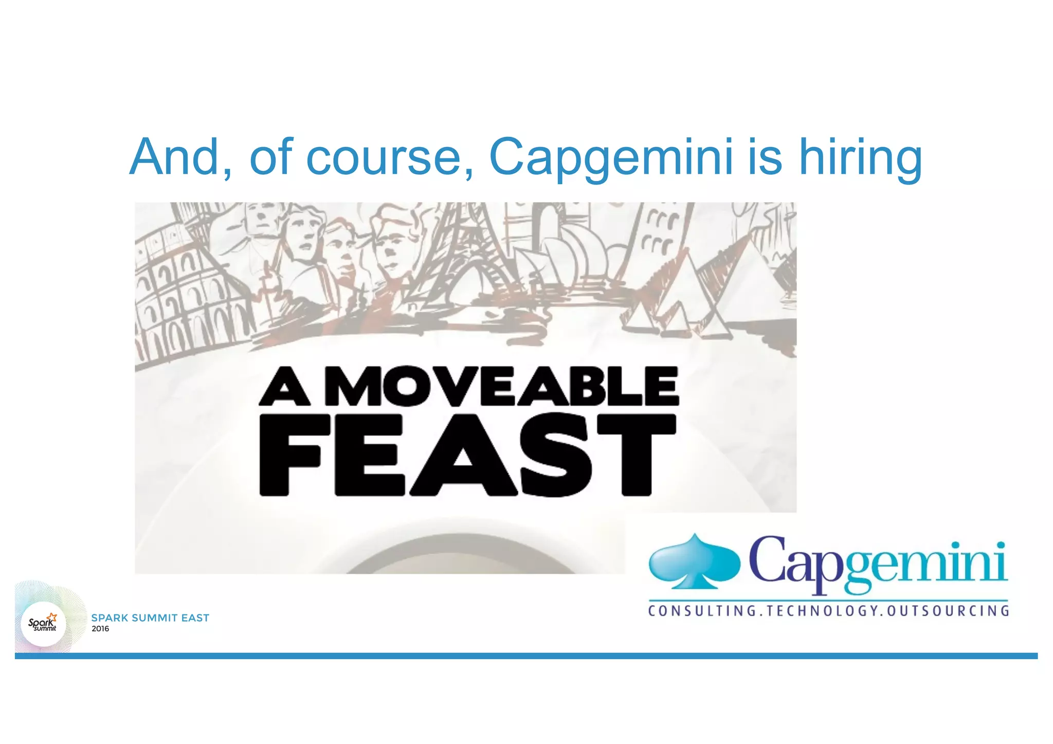 And, of course, Capgemini is hiring
 