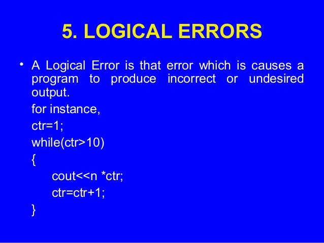 ÙØªÙØ¬Ø© Ø¨Ø­Ø« Ø§ÙØµÙØ± Ø¹Ù âªlogical errorâ¬â