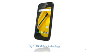 Fig.5 3G Mobile technology
19
 