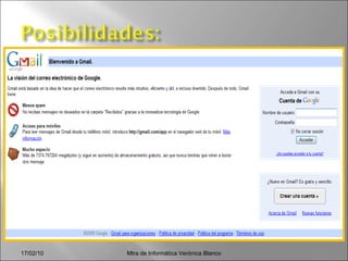 Mtra de Informática Verónica Blanco 17/02/10 