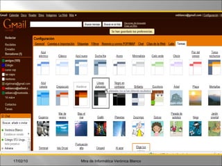 Mtra de Informática Verónica Blanco 17/02/10 