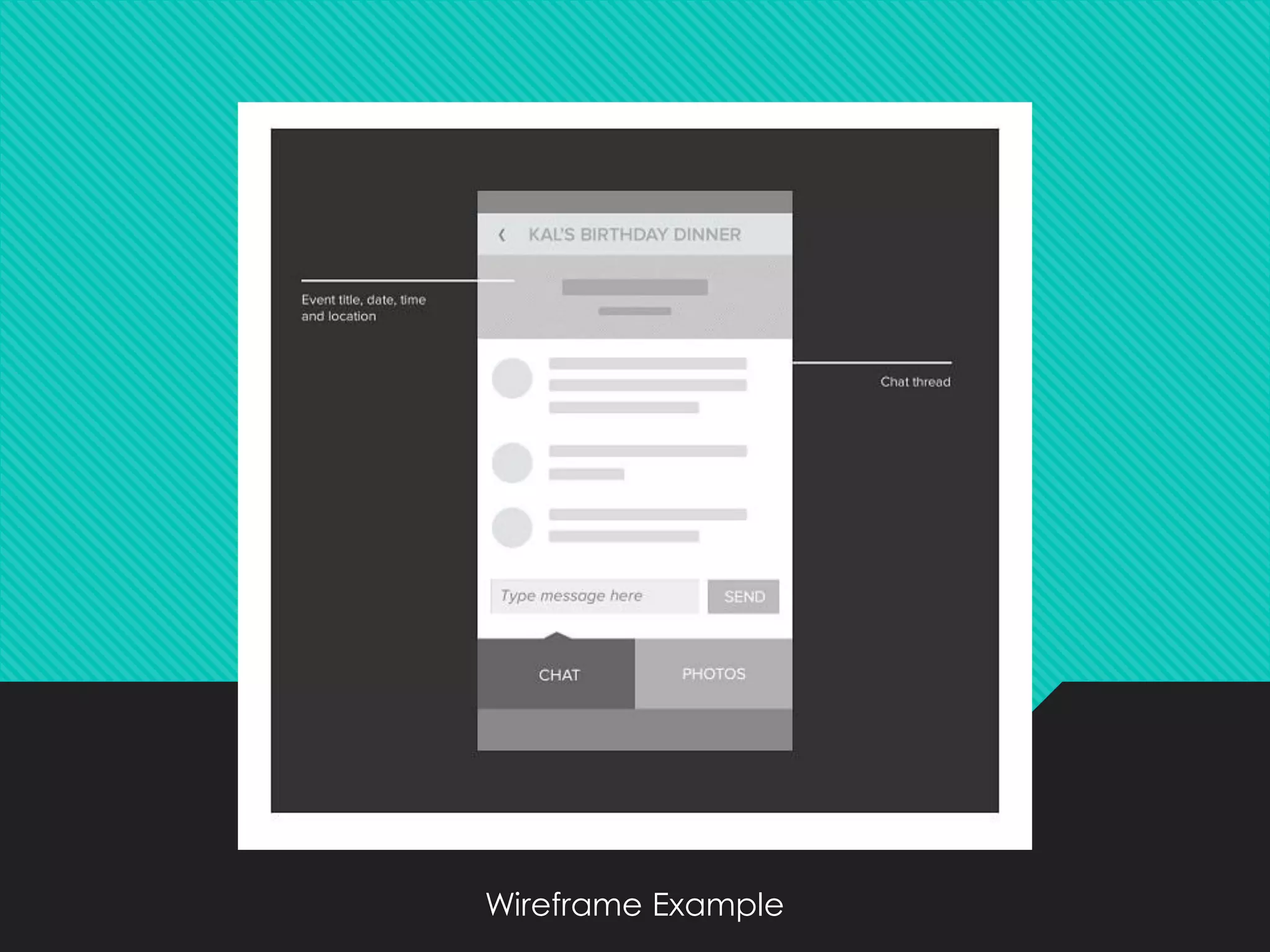 Wireframe Example
 