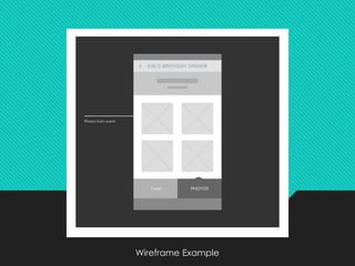 Wireframe Example
 