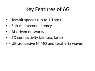 Overview of the Next Generation Wireless Communication | PPTX