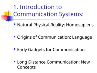 Introduction to 6G Wireless Communication Systems | PPT