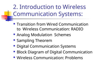 Introduction to 6G Wireless Communication Systems | PPT