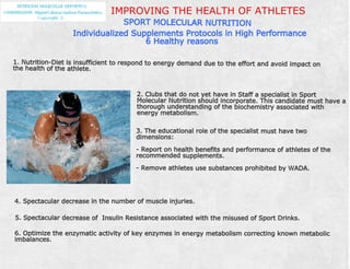 6 healthy reasons.sport molecular nutrition