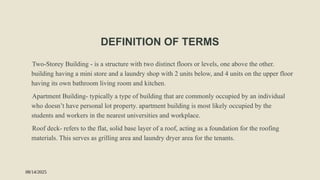 Design of Two storey residential building | PPTX