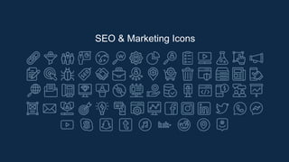 SEO & Marketing Icons
 