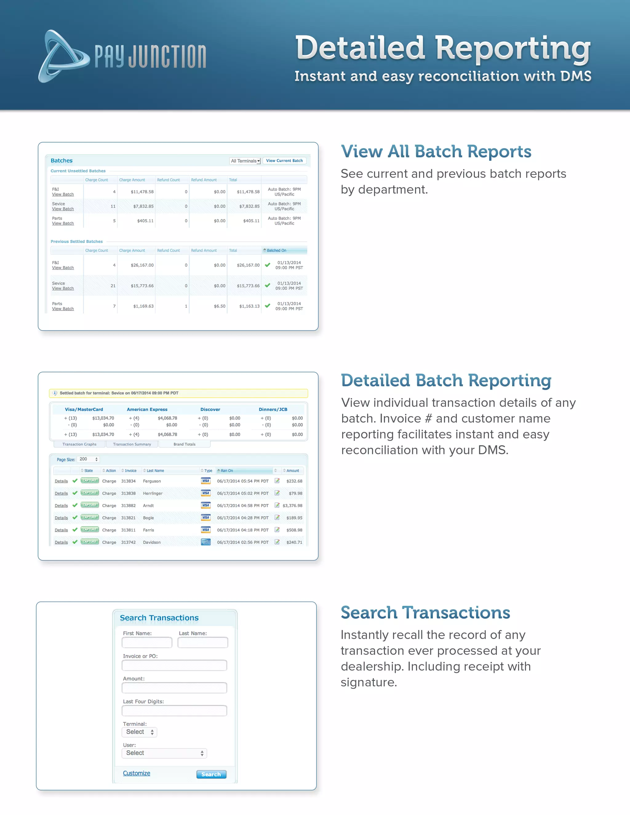 Detailed reporting | PDF