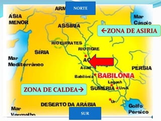 ZONA DE ASIRIA
ZONA DE CALDEA
SUR
NORTE
4
 