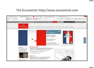 11 . 2
The Economist: http://www.economist.com
 