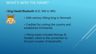 Bluetooth technology | PPTX