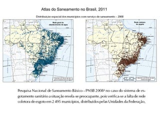 Atlas do Saneamento no Brasil, 2011
 