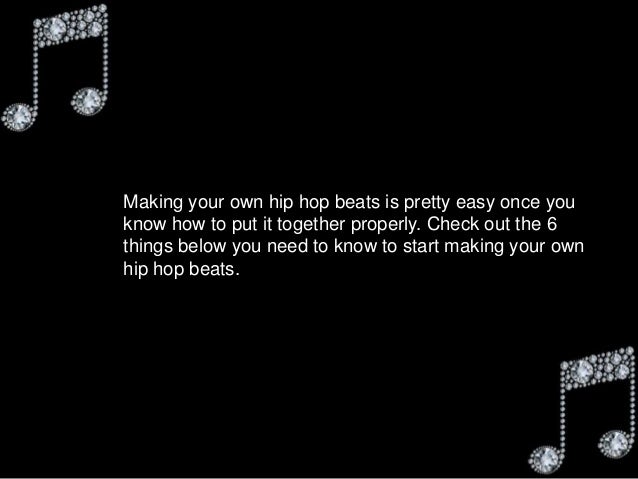 make your own hip hop beats