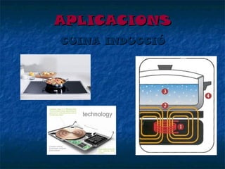APLICACIONS
CUINA INDUCCIÓ

 