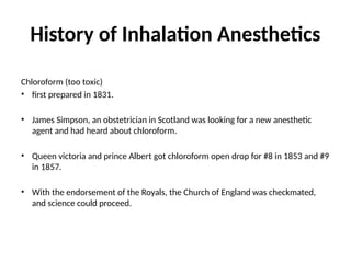 6) Inhalation Anesthesia.pptx the best possible | PPTX