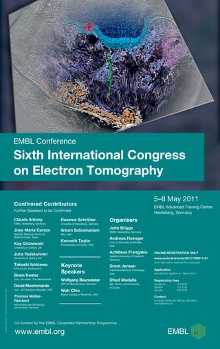 Sixth international congress on electron tomography
