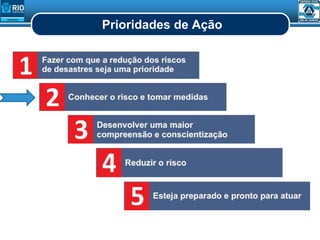 Prioridades de Ação
 