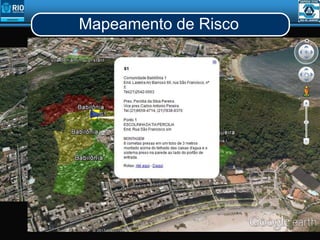 Mapeamento de Risco
 