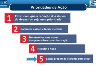 Prioridades de Ação
 