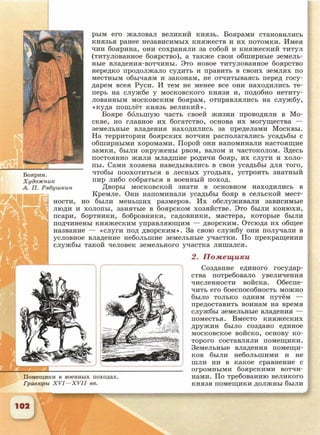 6 класс исотрия агибалова, россии 126 стр.