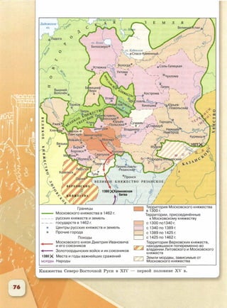6 класс исотрия агибалова, россии 126 стр.
