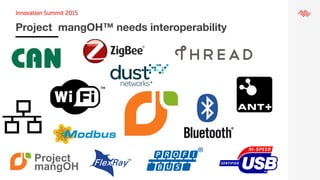 Project mangOH™ needs interoperability
Project
mangOH
 
