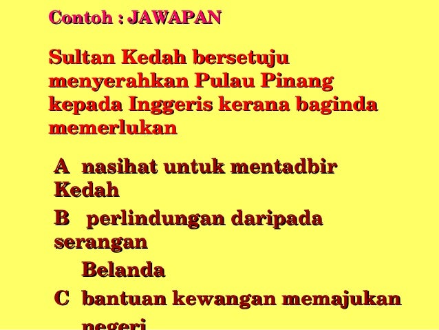 6 item objektif