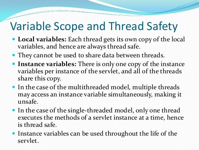 Servlet Singlethreadmodel