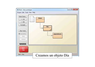 Creamos un objeto Día
 