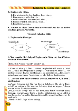 -
-

Lektion 4. Essen und Trinken
 