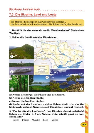 7.3. Die Ukraine. Land und Leute
1
-
-

Die Ukraine. Land und Leute
 