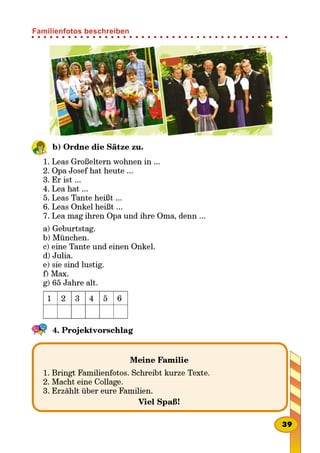 1
4.

Familienfotos beschreiben
 