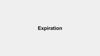 Expiration
 