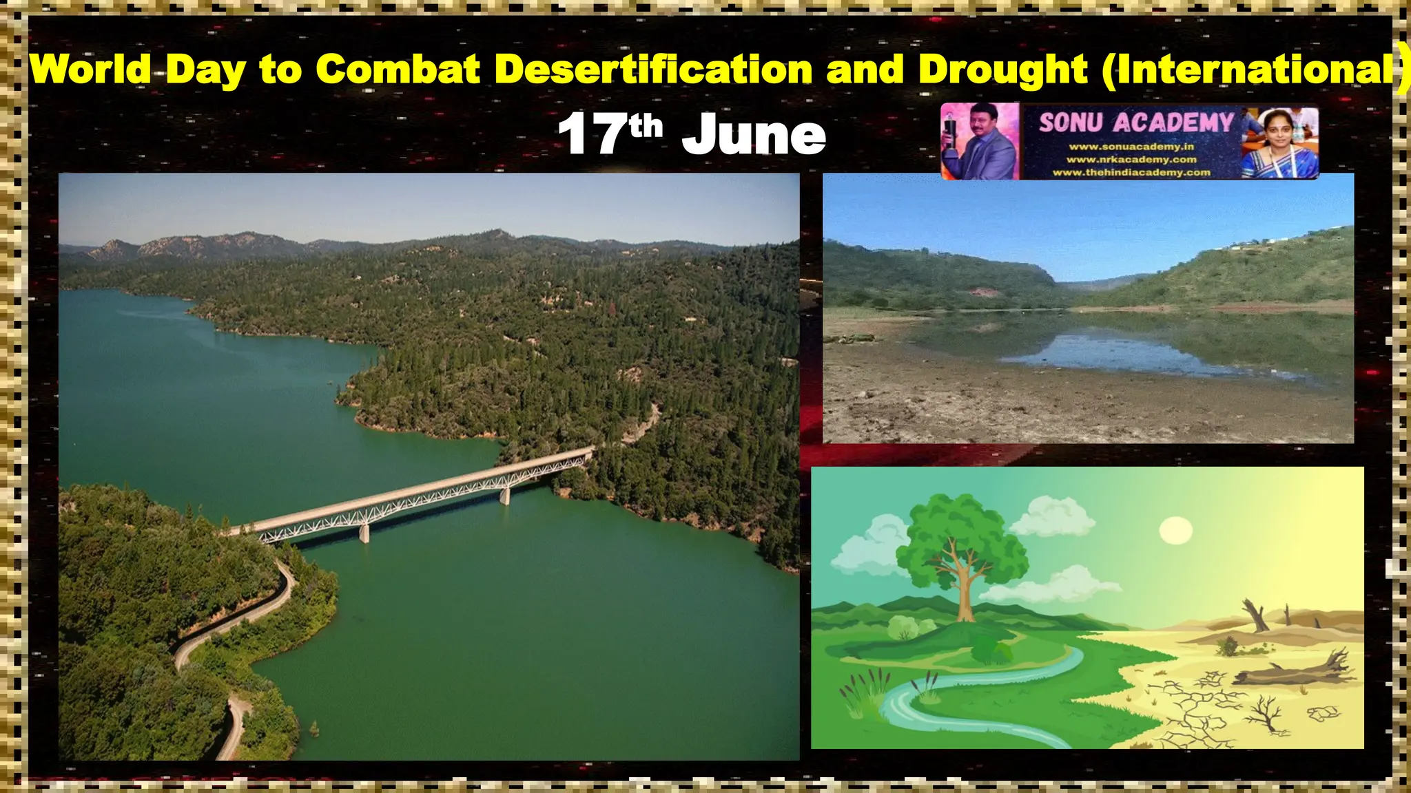 World Day to Combat Desertification and Drought (International)
17th
June
 