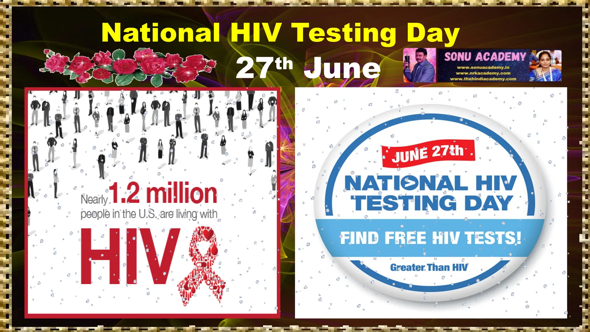 National HIV Testing Day
27th
June
 