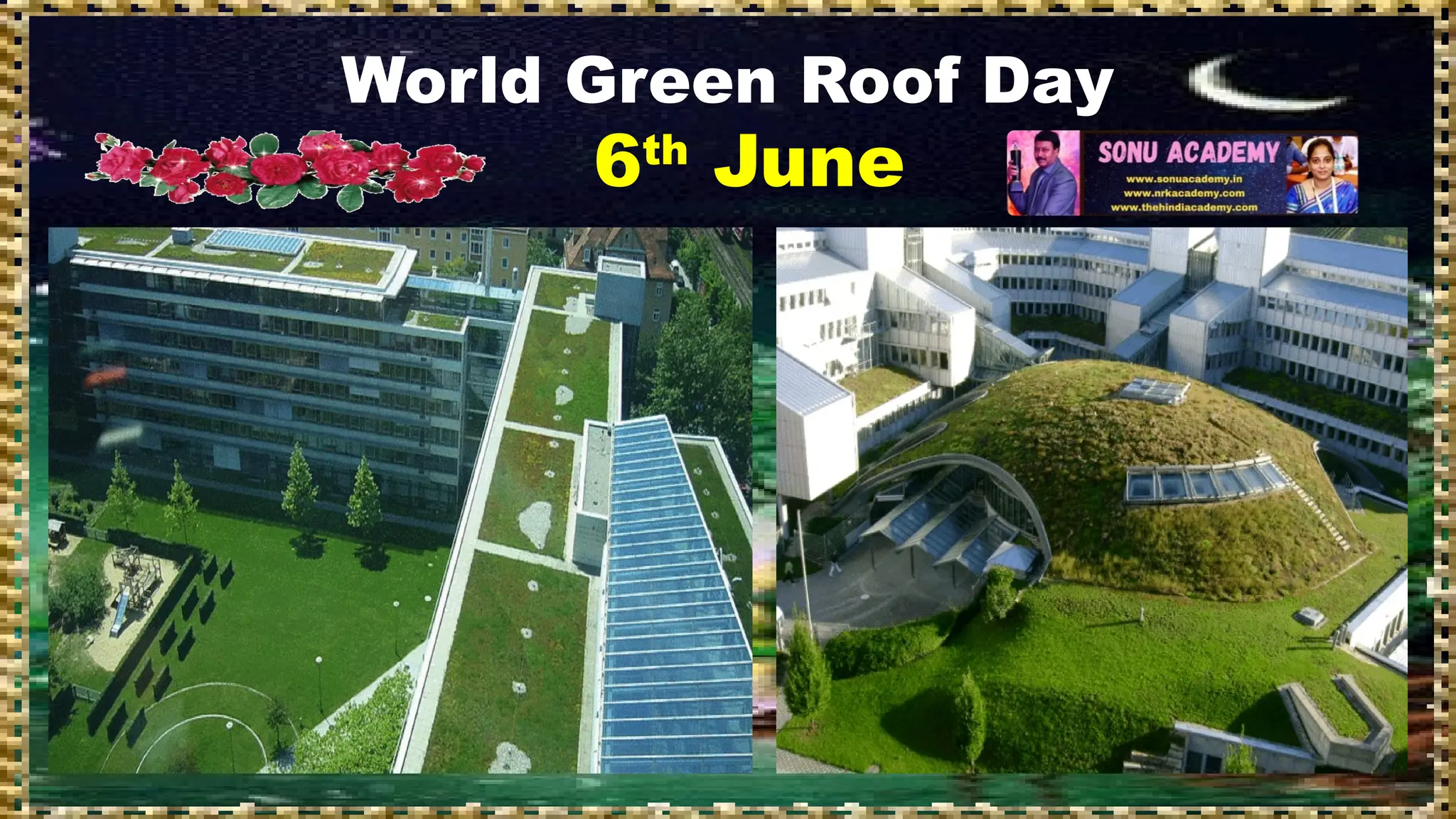 World Green Roof Day
6th
June
 