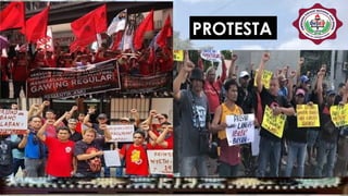 MGA URI
KONSUMO MGA SALIK MGA KATANGIAN
PROTESTA
 