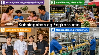Kahalagahan ng Pagkonsumo
 