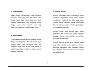 Kes sejarah 4 kajian tahun Pernyataan Masalah