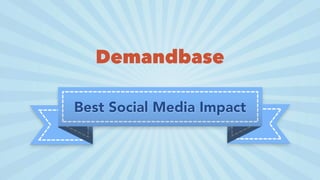 Best Social Media Impact
Demandbase
 