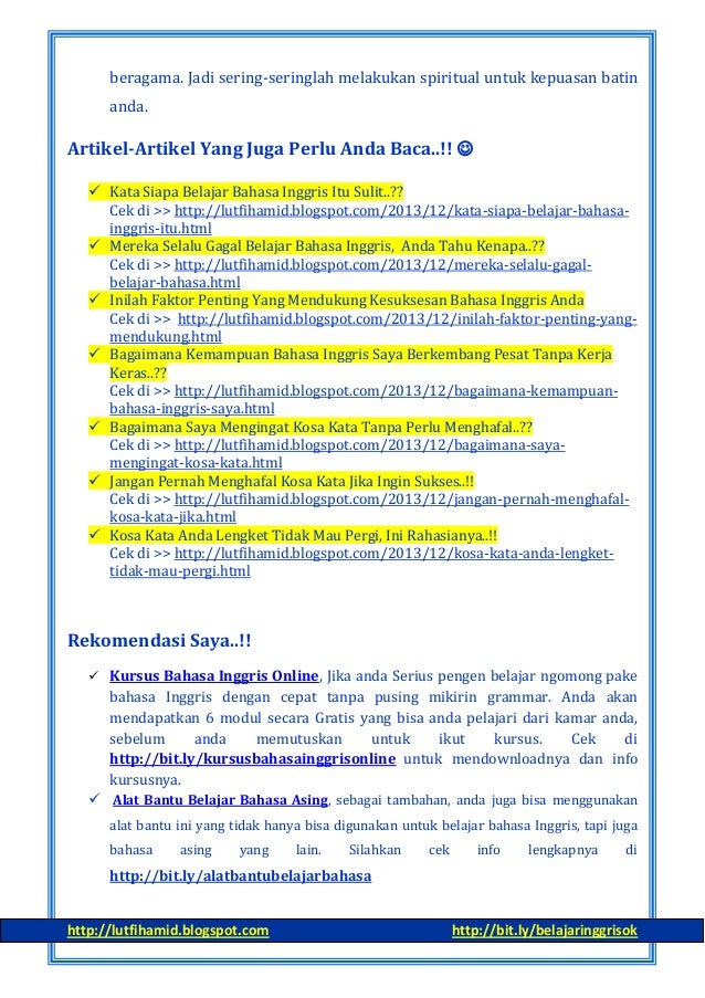 6 kesalahan para pemula dalam belajar bahasa inggris