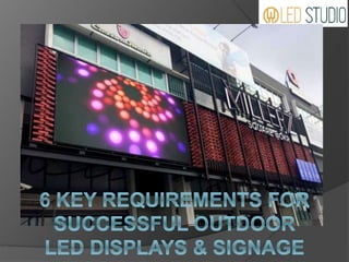 Purchasing Guide for Indoor LED Display - Rigard