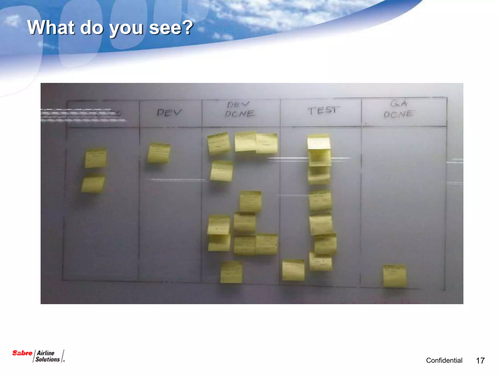 What do you see?




                   Confidential   17
 