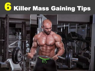6 Killer Mass Gaining Tips
 