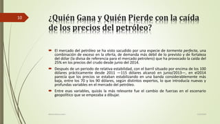 6 la baja de los precios del petróleo | PDF