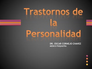 DR. OSCAR CORNEJO CHAVEZ
MEDICO PSIQUIATRA
 